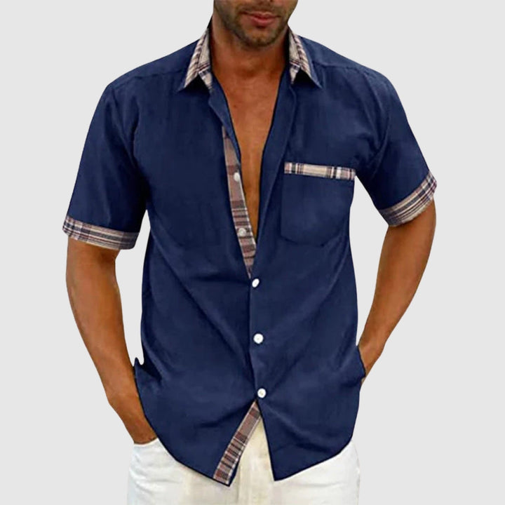 Libuše – Ležerna košulja s kratkim rukavima