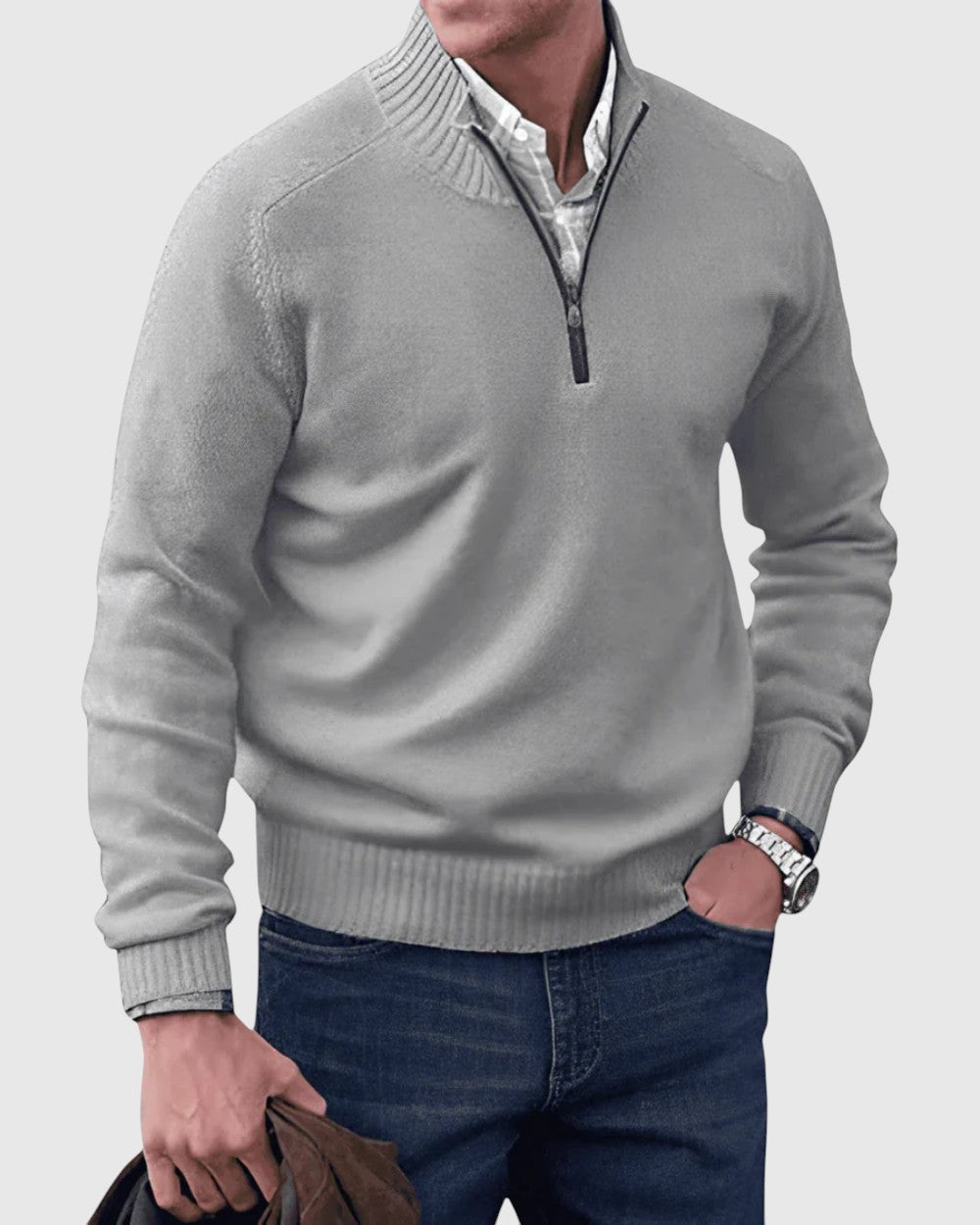 Libuše - Kardigan s patentnim zatvaračem