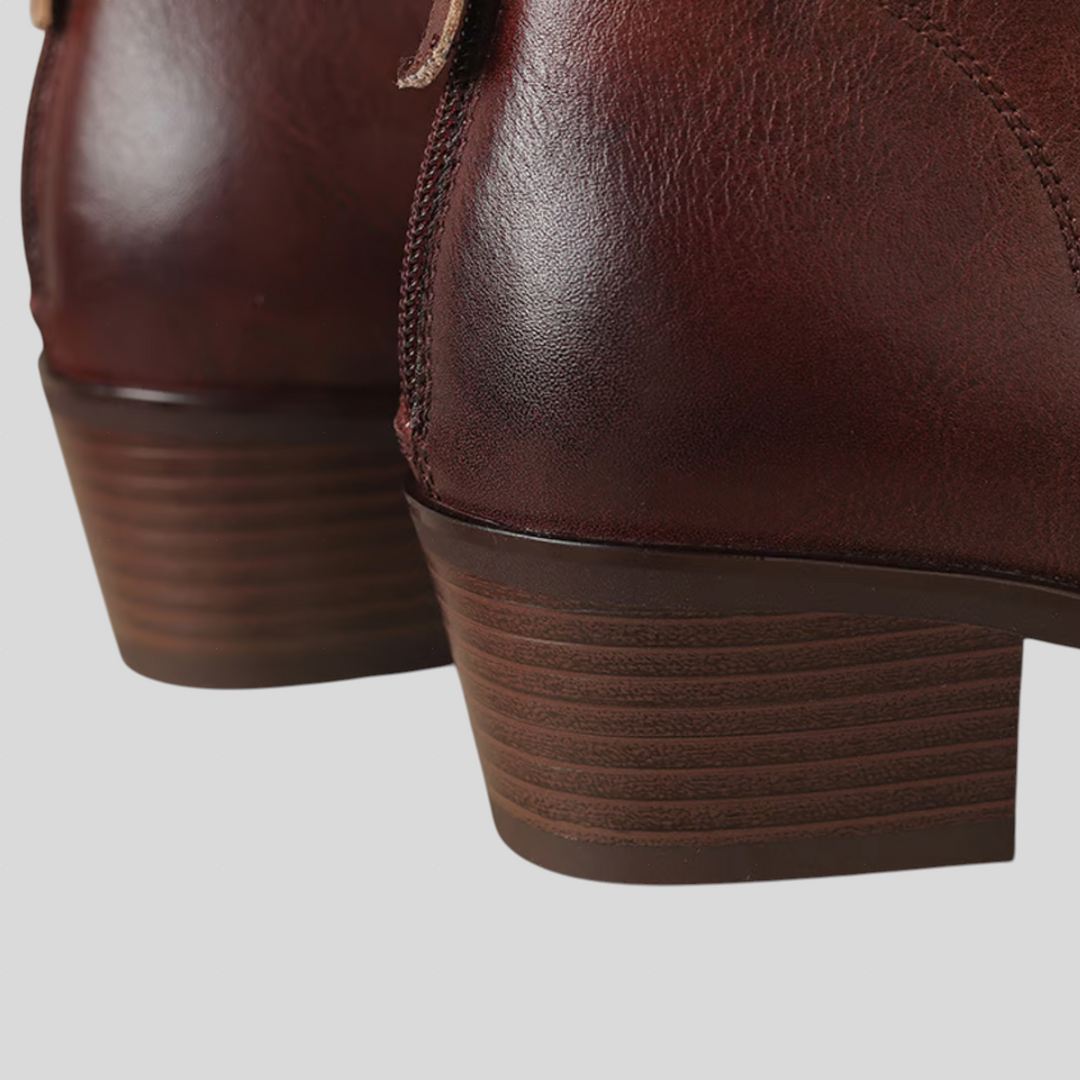 Lorena - Luksuzne Gležnjače S Niskom Petom