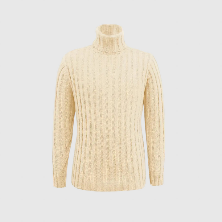 Lysander - Pleteni pulover od vune s rolkom