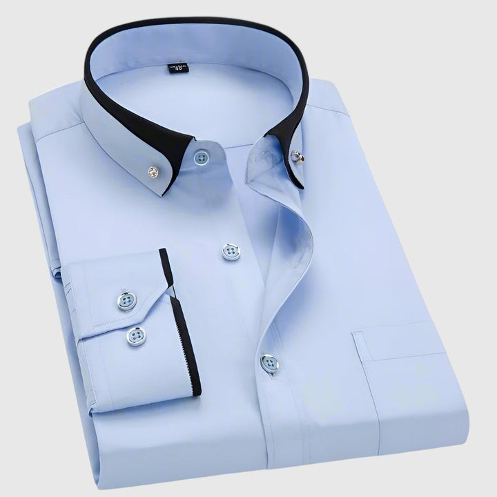 Jan - Košulja s kontrastnim ovratnikom