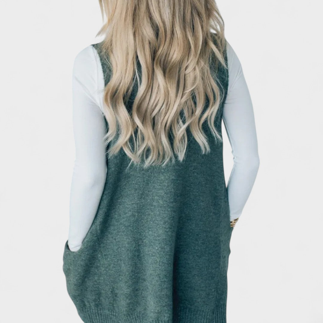 Filipa - Udobni pleteni prsluk