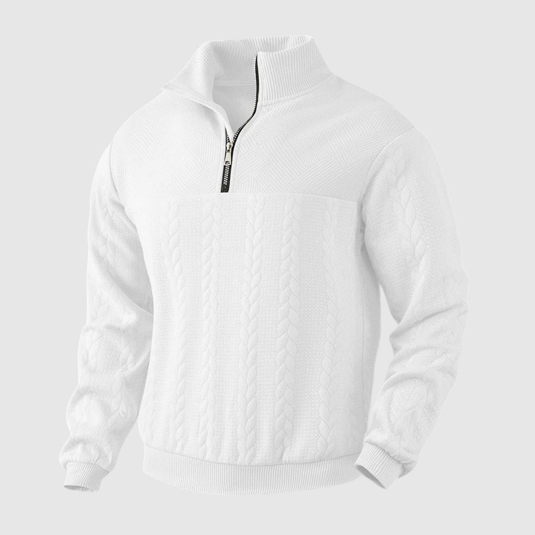 Libuše – Premium pulover s četvrtastim patentnim zatvaračem