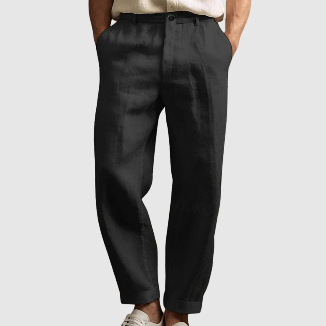 Libuše - Ljetne hlače od pamuka i lana