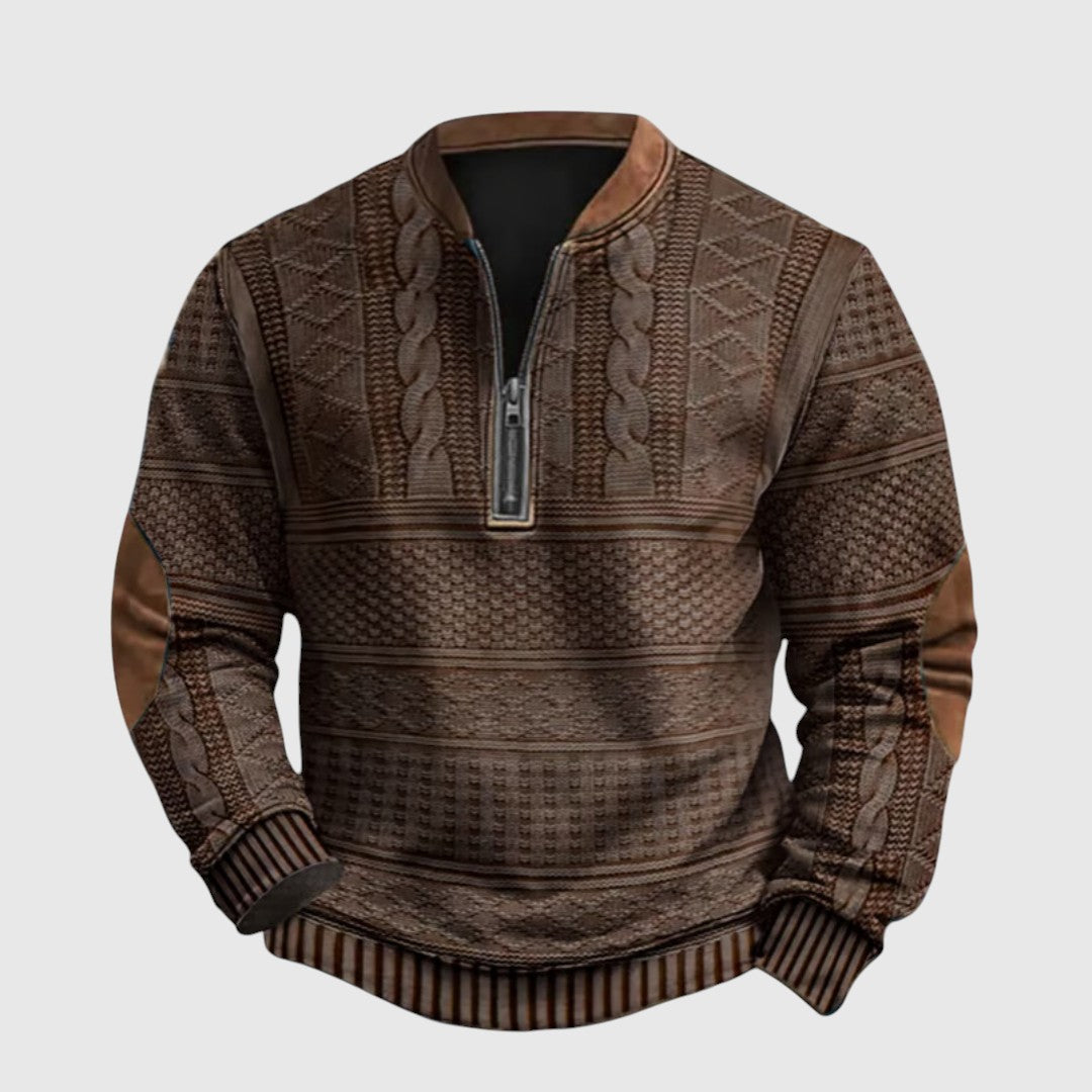 Charles - Pulover s polovičnim zipom