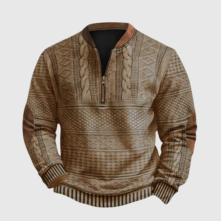 Charles - Pulover s polovičnim zipom