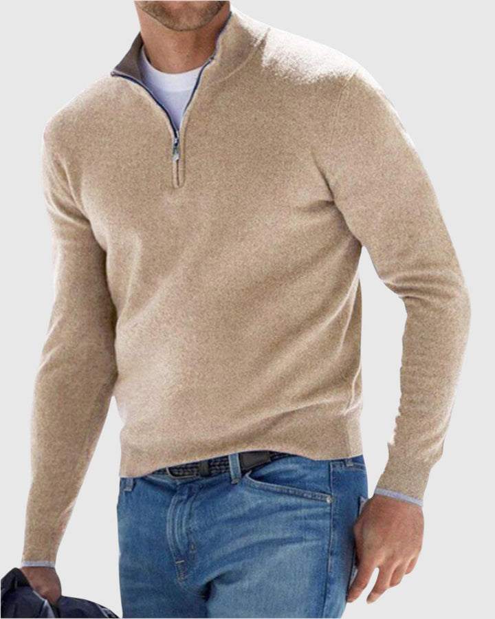 Libuše - Elegantni pulover s patentnim zatvaračem