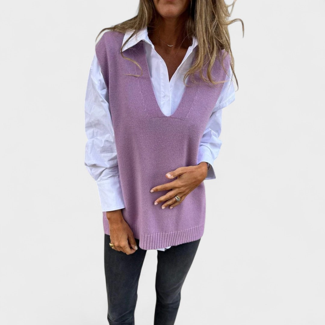 Pavica - Pleteni prsluk 