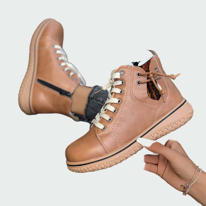 Branka - Ortopedske kožne čizme do gležnja