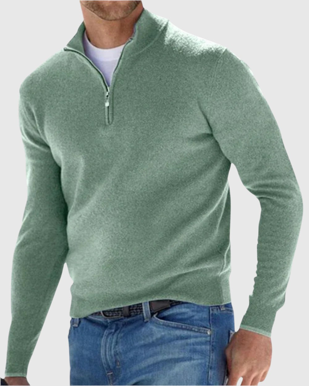 Libuše - Elegantni pulover s patentnim zatvaračem