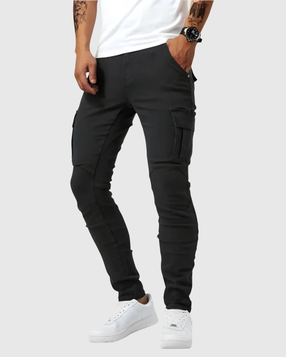 Libuše- Marino Cargo Stretch Hlače