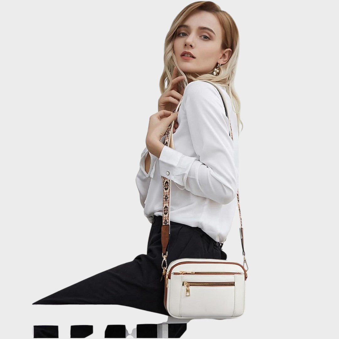 Rita - Rafinirana Kožna Torba na Ramenu