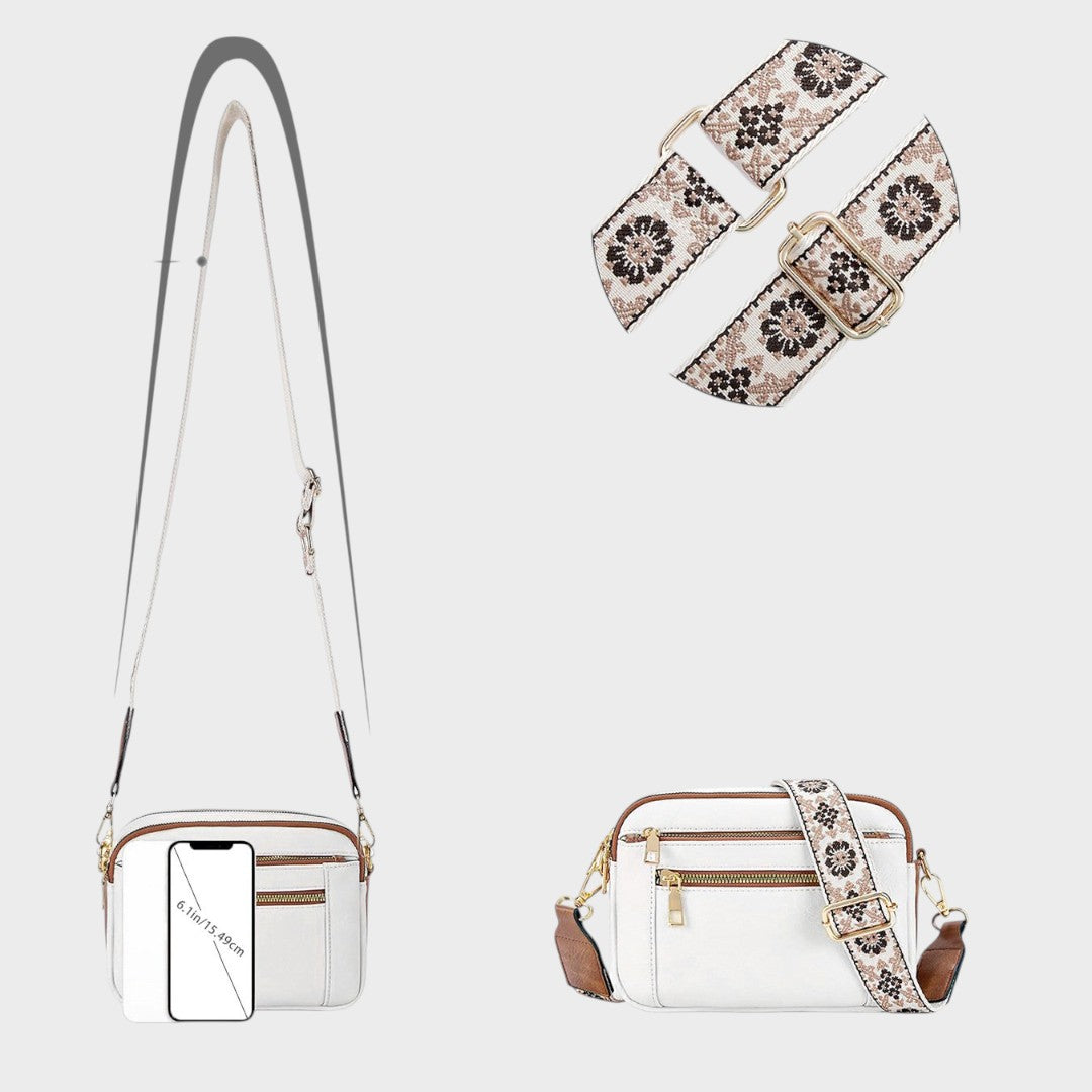 Rita - Rafinirana Kožna Torba na Ramenu