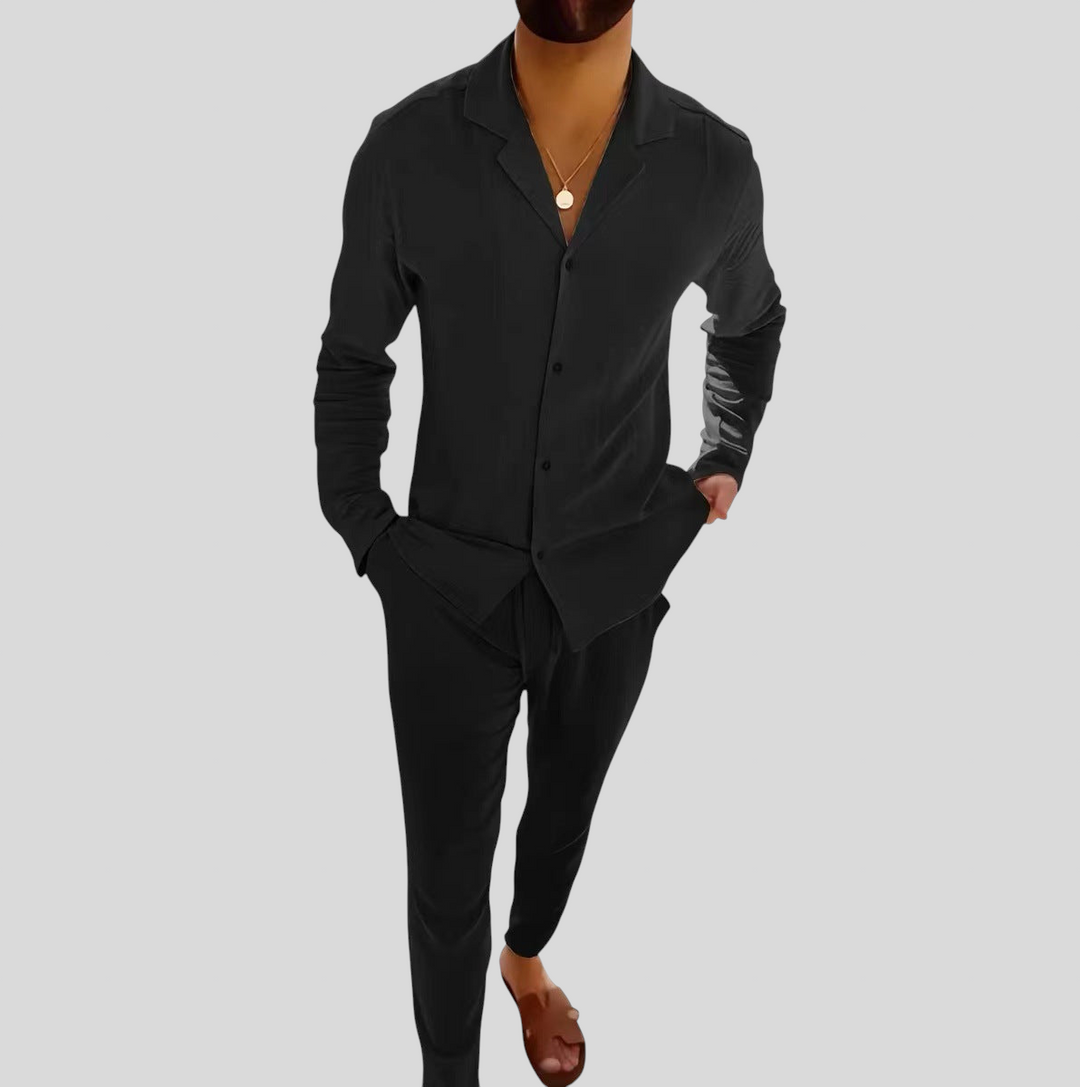 Zeus - Ljetno odijelo od lana za muškarce