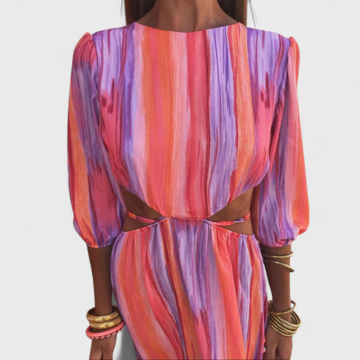 Sara - Elegantna haljina s izrezima 