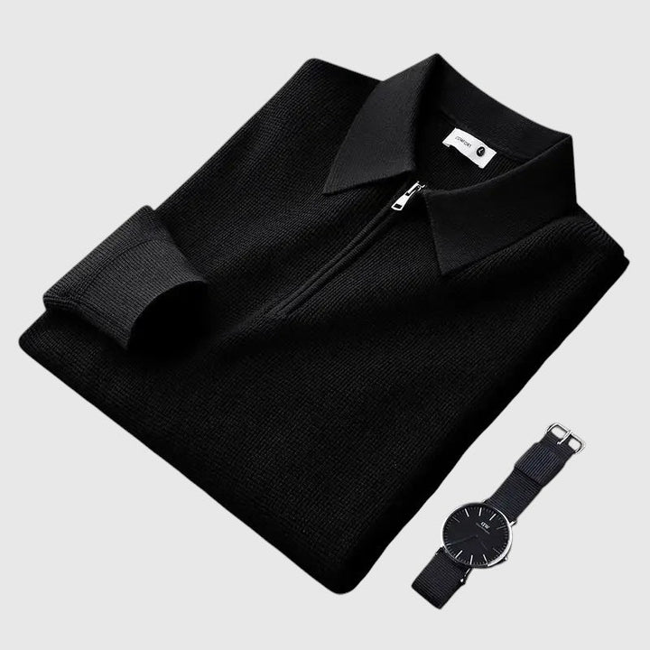 Libuše - Elegantna muška dukserica s patentnim zatvaračem