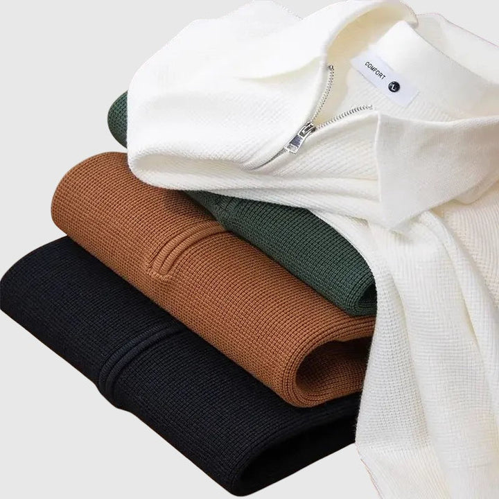 Libuše - Elegantna muška dukserica s patentnim zatvaračem