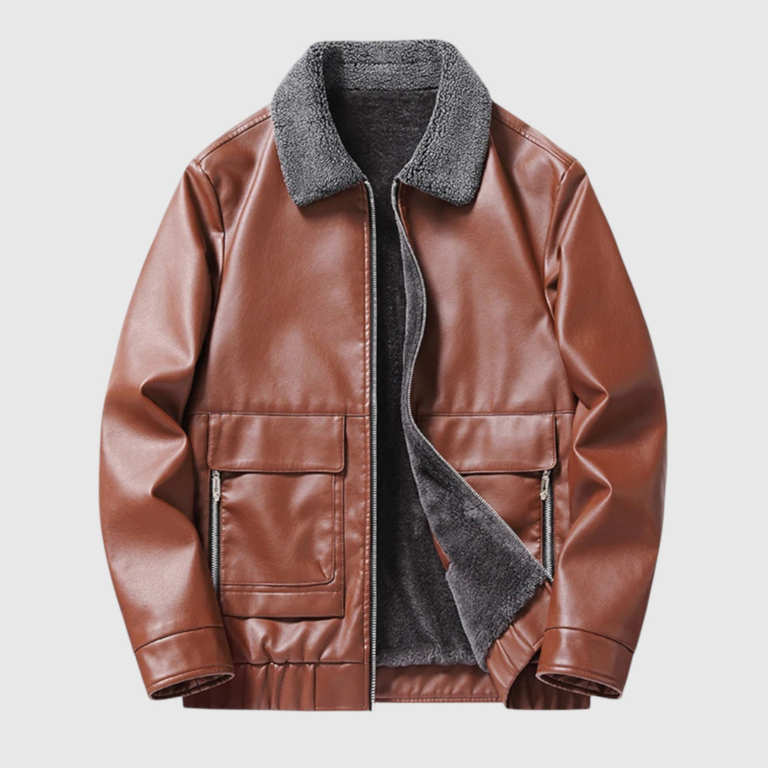 Muška kožna jakna