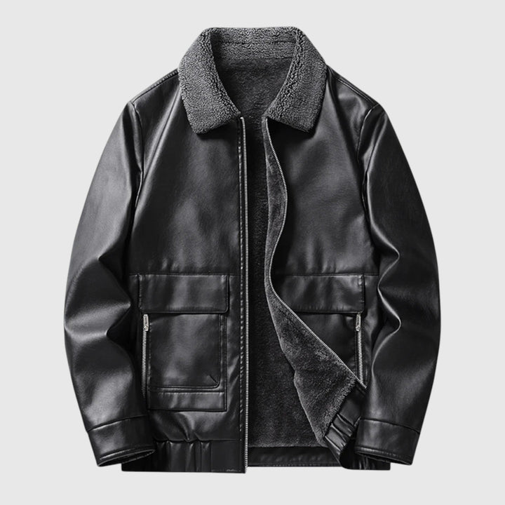Muška kožna jakna