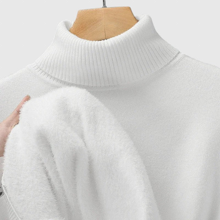 ARLO - Pulover od merino vune s visokim ovratnikom