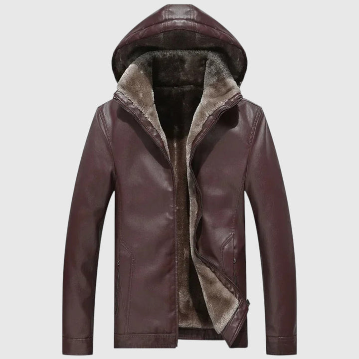 Ognjan - Vodootporna kožna jakna