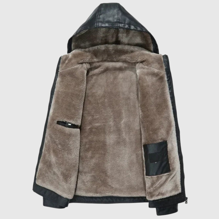 Ognjan - Vodootporna kožna jakna