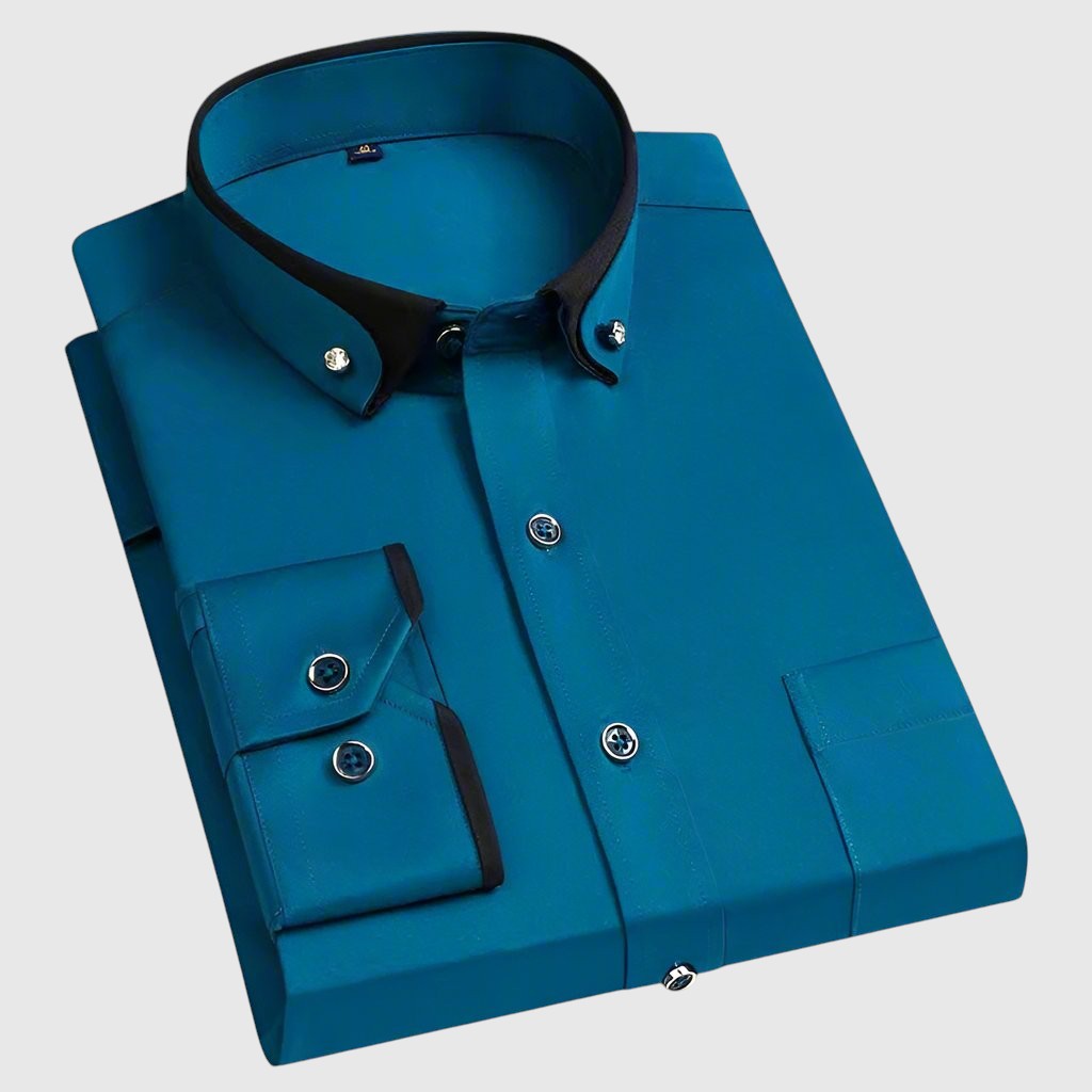 Jan - Košulja s kontrastnim ovratnikom