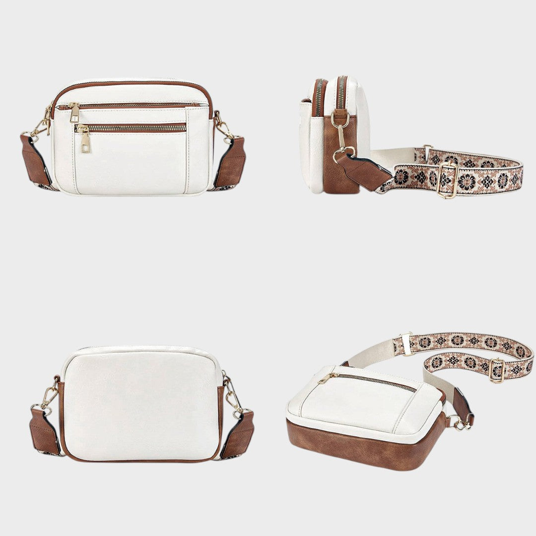 Rita - Rafinirana Kožna Torba na Ramenu