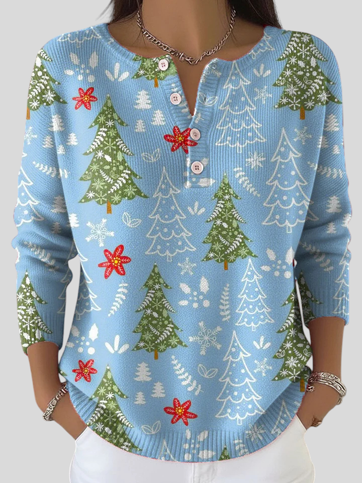 Sophie – Božićni Pulover S Gumbima