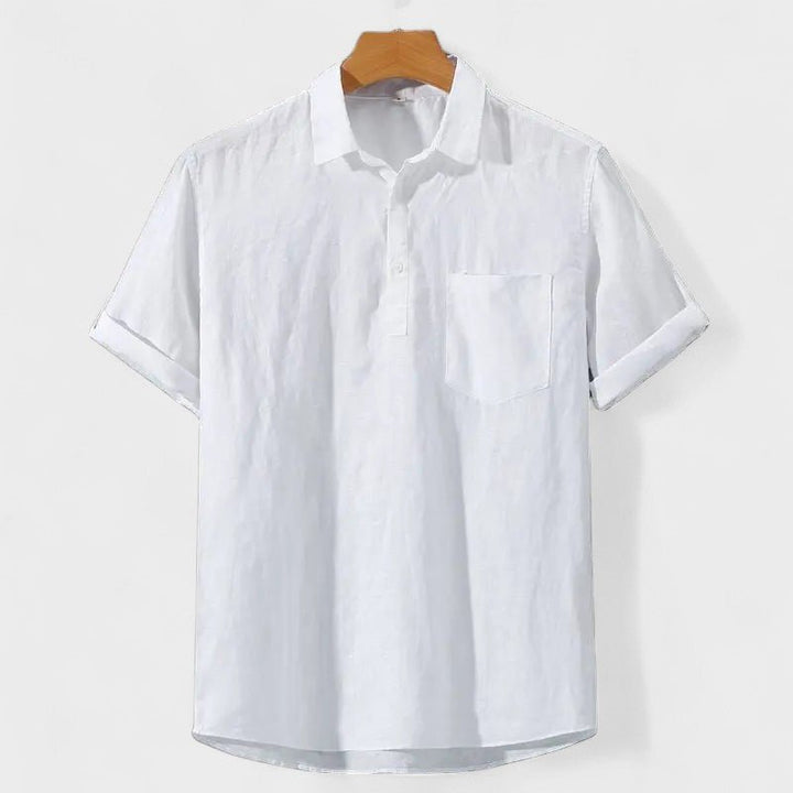 Kaj - Polo majica od lanenog platna