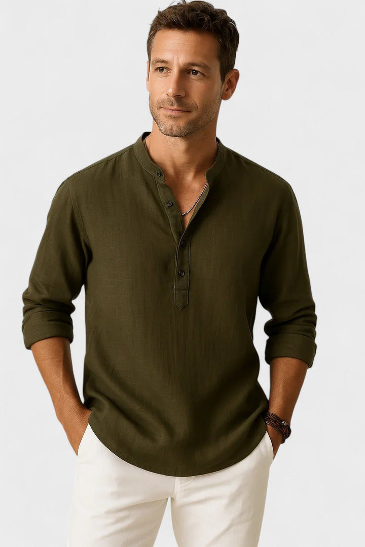 Lasse - Košulja od lanenog pamuka