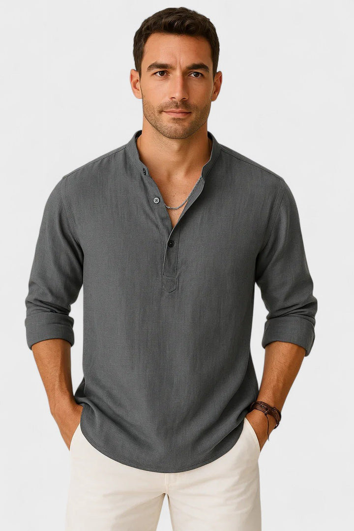 Lasse - Košulja od lanenog pamuka