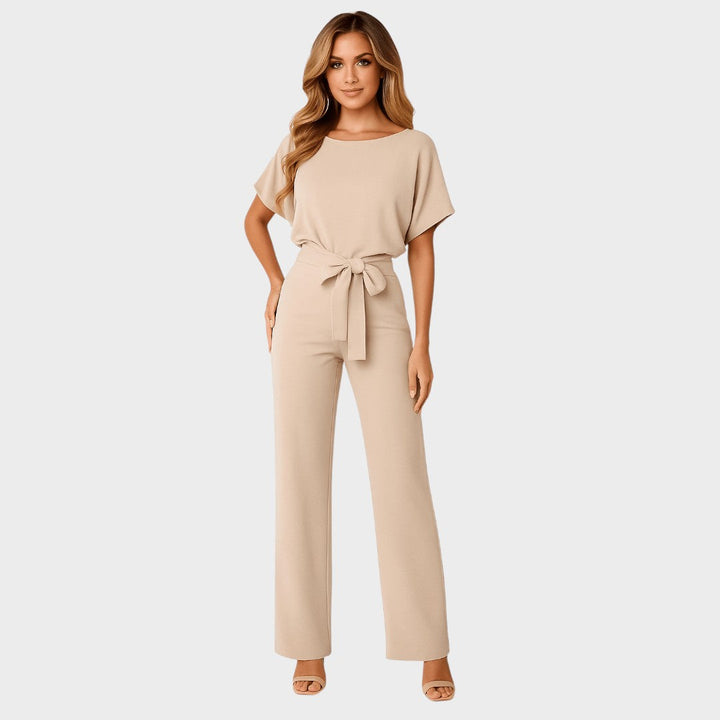 Tatjana - Kombinezon s detaljima izmjena i kravate