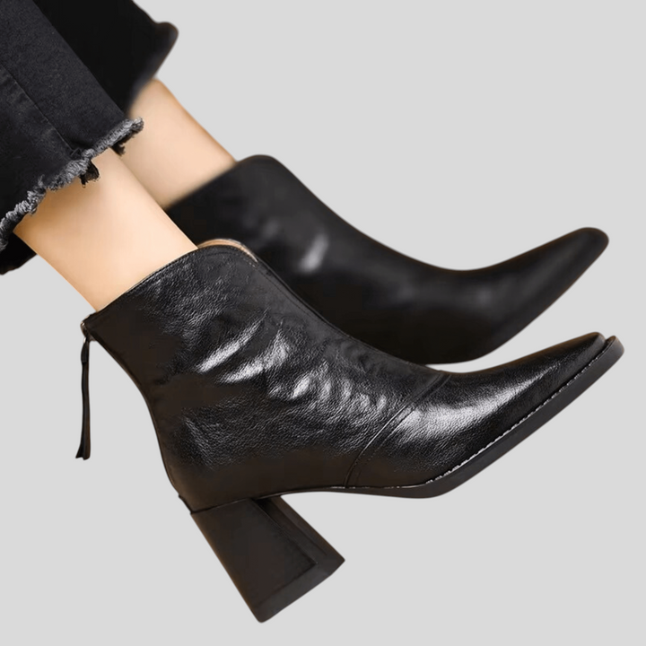 Chloe - Luksuzne Čizme Sa Srednjom Petom