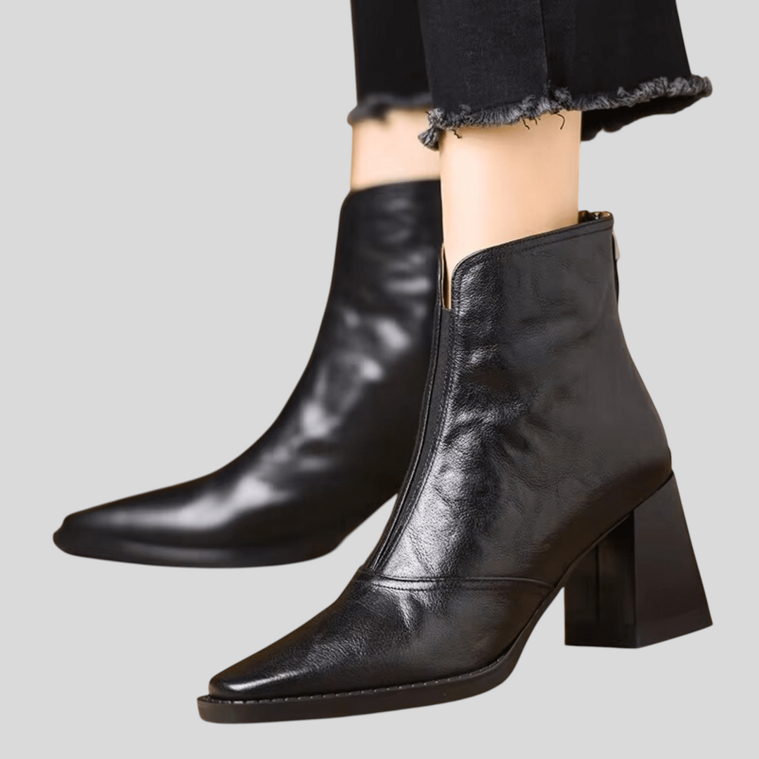 Chloe - Luksuzne Čizme Sa Srednjom Petom