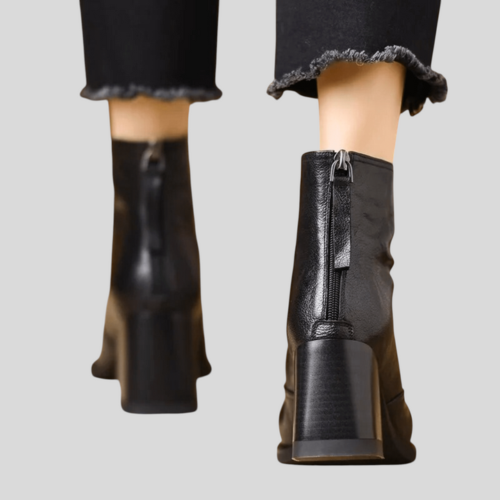 Chloe - Luksuzne Čizme Sa Srednjom Petom