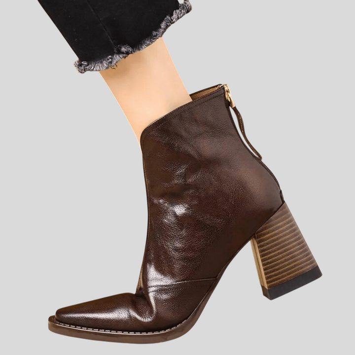 Chloe - Luksuzne Čizme Sa Srednjom Petom